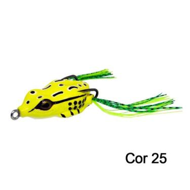 Imagem de Isca Artificial Crazy Frog 5,5cm - Yara, Amarelo