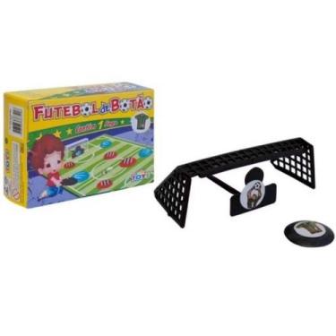 Imagem de Futebol De Botão Retrô C/ 2 ou 1 Time Completo Com Traves Bola E Adesi
