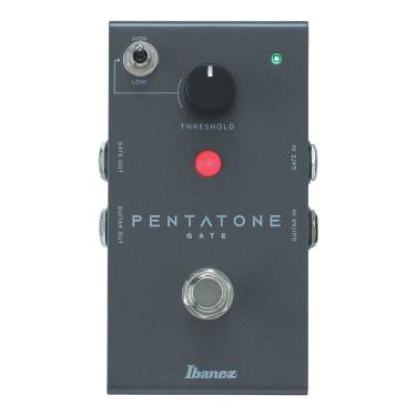 Imagem de Pedal Noise Gate Ibanez Pentatone Series PTGATE Resposta Rápida com 4 Entradas e Saídas