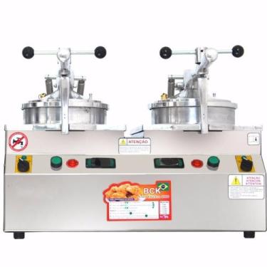 Imagem de Fritadeira Frango Pressão 2 Cestos 4,5 Lts Bck8000 Nova Ind - NovaInd,