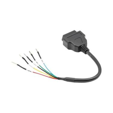 Imagem de Adaptador De Extensão 16 Pinos OBD2 Macho Para Fêmea 5 Pinos Para Test