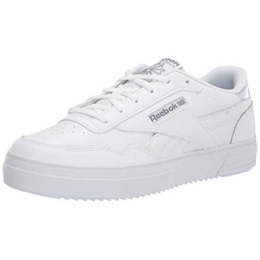 Imagem de Reebok Tênis feminino Club MEMT, Branco/Cinza frio, 10