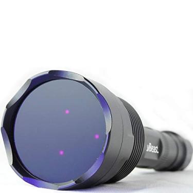 Imagem de Lanterna UV de luz negra uvBeast V3 de 365 nm Ultravioleta de alta definição, feixe profissional de alta potência e longo alcance, melhor para uso profissional/comercial