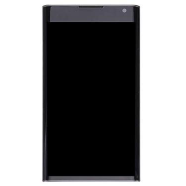 Imagem de LIYONG Peças sobressalentes de reposição para tela LCD e digitalizador montagem completa com moldura para BlackBerry Priv (preto) peças de reparo (cor: preto)