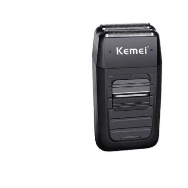 Imagem de Barbeador Elétrico Kemei 2 Em 1 Lamina Dupla 220V Km-1102