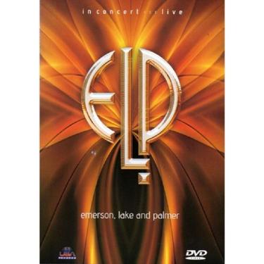 Imagem de DvD Emerson, Lake & Palmer In Concert Live Usa Records