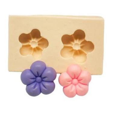 Imagem de Molde De Silicone Flor, Fuxico