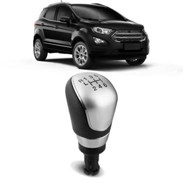 Imagem de Bola Câmbio Manopla Preta Ecosport 12 Em Diante 6 Marchas