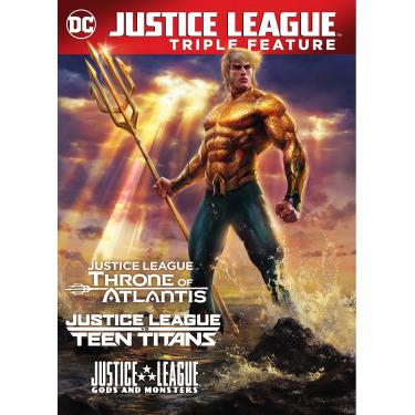 Imagem de Justice League vs. Teen Titans / Gods & Monsters / Throne of Atlantis (DVD) (Repackaged)