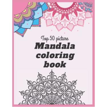 Imagem de Top 50 picture Mandala coloring book
