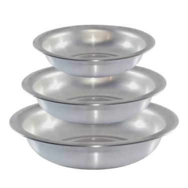 Imagem de Jogo Bacias Mini Multiuso 3 Peças N 9 15 20 Cuba Barbearia