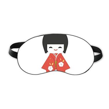 Imagem de Capa de sombreamento tradicional japonês, para meninas, brinquedo, dormir, olho, macio, para noite