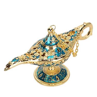 Imagem de HONG111 Ornamentos de decoração de sala de estar, ornamentos para decoração de sala de estar, kit de enfeite de mesa, sala de estar para quarto de casa para quarto (azul)