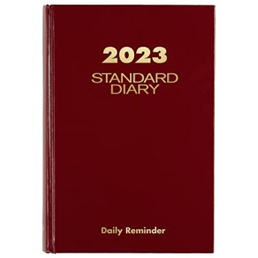 Imagem de AT-A-GLANCE Diário diário 2023, agenda padrão, 12 meses, 14 x 21 cm, pequeno, capa dura, vermelho (SD38913)