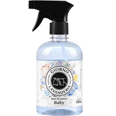 Imagem de Giorno Casa Água De Passar Roupas E Tecidos Baby 500 Ml Azul