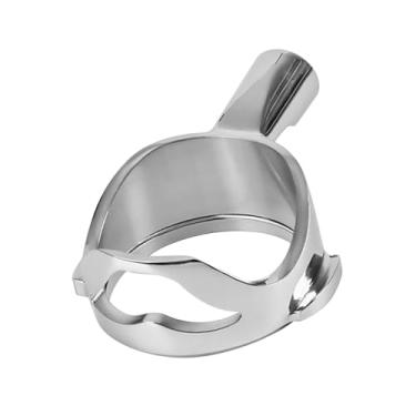 Imagem de Gralara Portafilter Sem Fundo de 58mm, Cabeça de Grupo Fácil de Usar, Substituição para Máquinas de Café Expresso E61, Loja Doméstica, Cozinha, Café, Sem