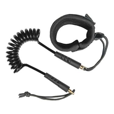 Imagem de Colaxi de prancha de surf, prancha de surf, elástica, stand up, paddle board, corda de segurança, para esportes aquáticos, preto