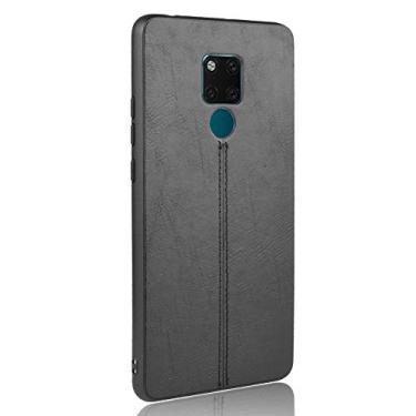 Imagem de Capa para celular Huawei Mate 20X Capa robusta Proteção 360° Capa de couro liso para Huawei Mate 20X