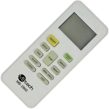 Imagem de Controle Remoto para Ar Springer Midea Carrier 42FNQA18S5 - Mbtech WLW