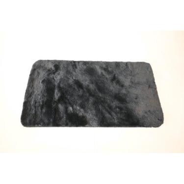 Imagem de Tapete Pele De Coelho Antiderrapante Retangular Melody 47x90cm - Jolit