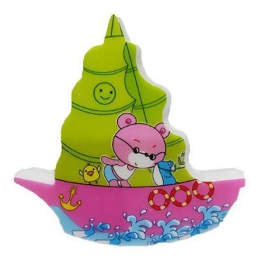 Imagem de Luz Noturna De Segurança De Parede Infantil Bivolt Barquinho - Javick,