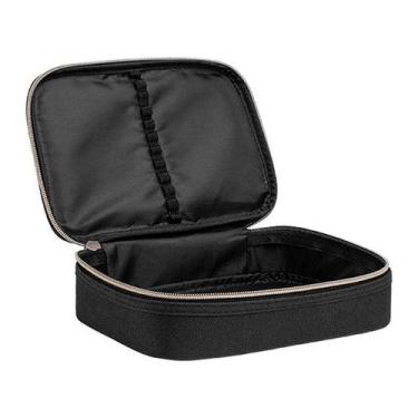 Imagem de Estojo Box Académie Diversas Cores Unidade - Tilibra / WX Gift, Preta 