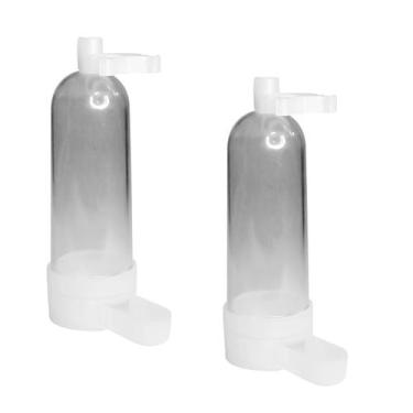 Imagem de Kit 2 Bebedouros Caçula para Pássaros 100ml MALHA LARGA Tam. Médio Cor