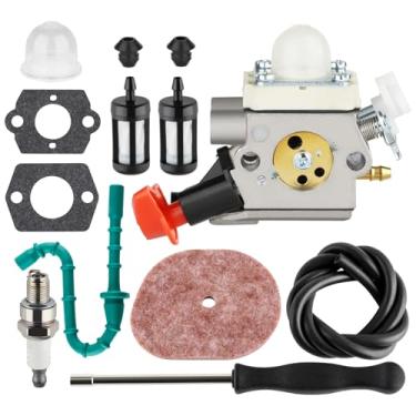 Imagem de C1M-S267A FS56RC Carburador para Stihl FS 56 RC FS40 FS50 FS56 FS70 FS40C FS50C FS56C FS70C FC56 FC70 HT56 HT56C KN56 KM56 KM56C Aparador de ervas daninhas Carburador substitui 41 44 120 0608