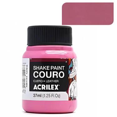 Imagem de Tinta Pinta Couro Shake Paint Acrilex 37ml Natural Sintético, Rosa Chi