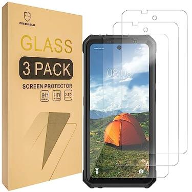 Imagem de Mr.Shield [Pacote com 3] Protetor de tela para Ulefone Armor 24 [vidro temperado] [vidro japonês com dureza 9H] protetor de tela