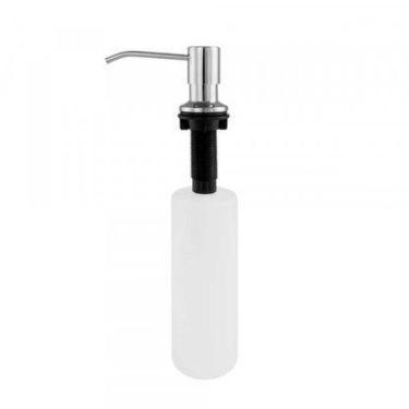 Imagem de Dispenser Detergente Flvx Hidro Dosador Inox 304 Embutir 350ml, Inox