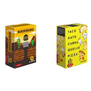 Imagem de Jogos Pocket Bandido + Taco Gato Cabra Queijo Pizza - PaperGames