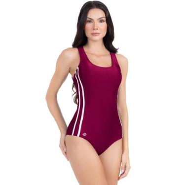 Imagem de Body Maiô Feminino Moda Praia Natação Poliamida Premium Liso - HYPE MO