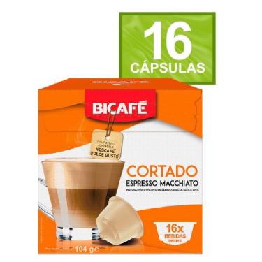 Imagem de Cápsula De Cortado Para Máquinas Dolce Gusto - Bicafé, Cafe, Plastico,