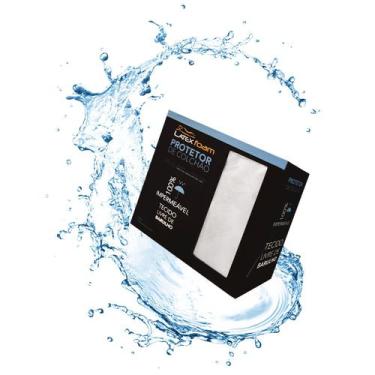 Imagem de Protetor de colchão impermeável sem ruído - Latex Foam, Solteiro 88x18