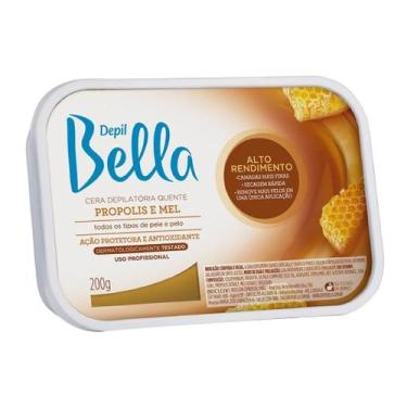 Imagem de Cera Depilatória Quente Propólis e Mel 200g - Depil Bella