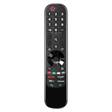 Imagem de AULCMEET MR21GA AN-MR21GA Novo controle remoto de voz de substituição adequado para LG 4K Smart OLED TV 65QNED83UPA 65QNED90UPA 65QNED95UPA 65QNED99UPA 75QNED83UPA 75QNED90UPA 75QNED95UPA 75QNED99UPA