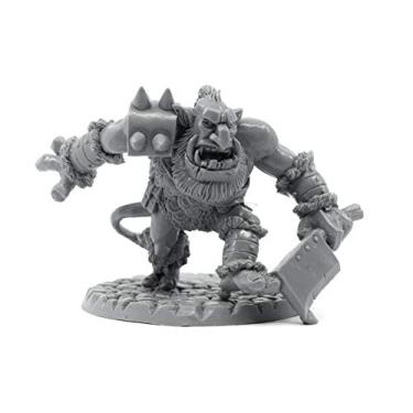 Imagem de Figura miniatura Troll Zerker, resina 100% uretano - 60 mm de altura - (para jogos de guerra de mesa com escala de 28 mm) - Feito nos EUA - Miniaturas Stonehaven