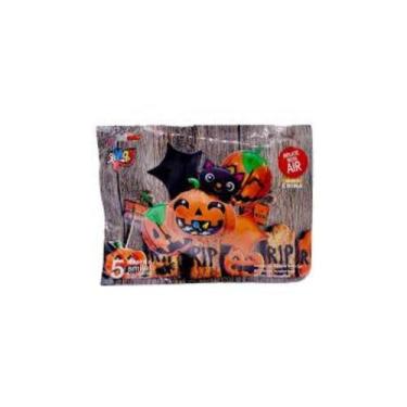 Imagem de Balão festa halloween 1 (1 kit de balões com 5 unidades) - Royal Toys