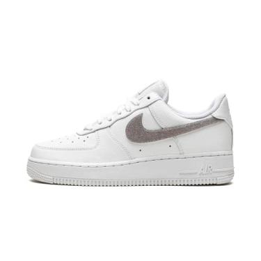 Imagem de Nike Feminino W Air Force 1 '07 Ess Dh4407 102 Glitter Swoosh - Canyon Purple - Tamanho 8,5W