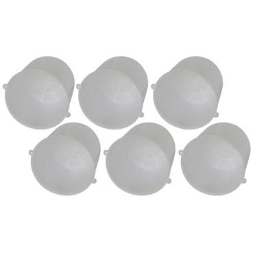 Imagem de Kit Forma polietileno para queijo frescal de 1kg 6 Unidades - Injesul