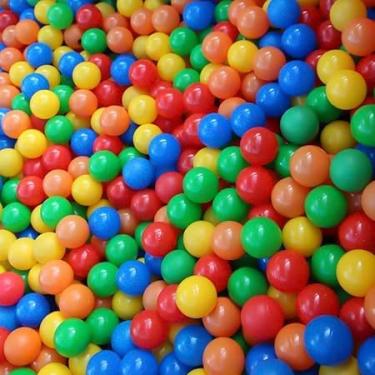 Imagem de Brinquedo Infantil Pacote Bolinhas Coloridas Para Piscina De Bolinha / 50 Unidades