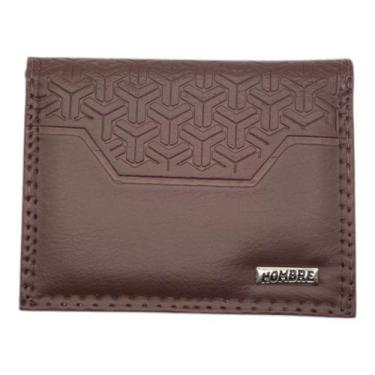 Imagem de Carteira Slim material sintético Minimalista RFID 6 Cartões CNH Notas 