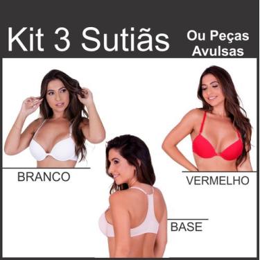 Imagem de Sutiã Nadador com Aro Plástico Feminino Clamar em Microfibra - 2273, G