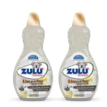 Imagem de Kit Limpador Zulu Perfumes Coala Chá Branco 500ml (02 unidades)