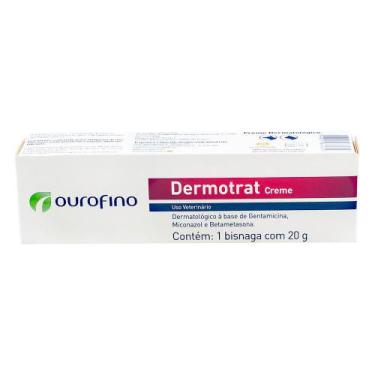 Imagem de Dermotrat Creme Uso Veterinário com 20g - Dermotrate