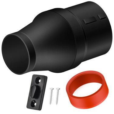 Imagem de Fennoral Bocal de secagem de carro com tampa de ponta macia vermelha para sopradores de folha de bateria única Milwaukee M18 combustível serve para 2724-20 e 2728-20