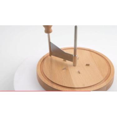 Imagem de Girolle raspador de queijo e chocolate - Racleteira Tradicional