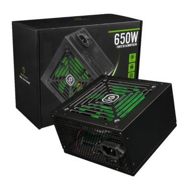 Imagem de Fonte 650W Onepower MP650 - PFC Ativo - MP-650-OPASW