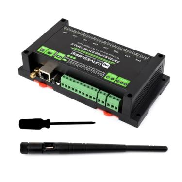 Imagem de Waveshare ESP32-S3-POE-ETH-8DI-8RO-C(porta de rede PoE), módulo de relé WiFi industrial 8-Ch ESP32-S3, interface CAN isolada, processador Xtensa 32-Bit LX7 2Core, até 240MHz, proteção de isolamento